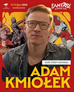 Adam Kmiołek grafika czerwona