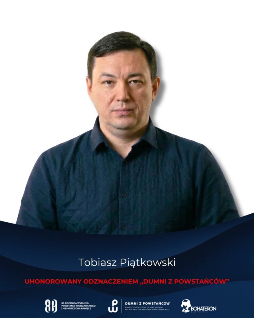Dumni z Powstańców Tobiasz piątkowski
