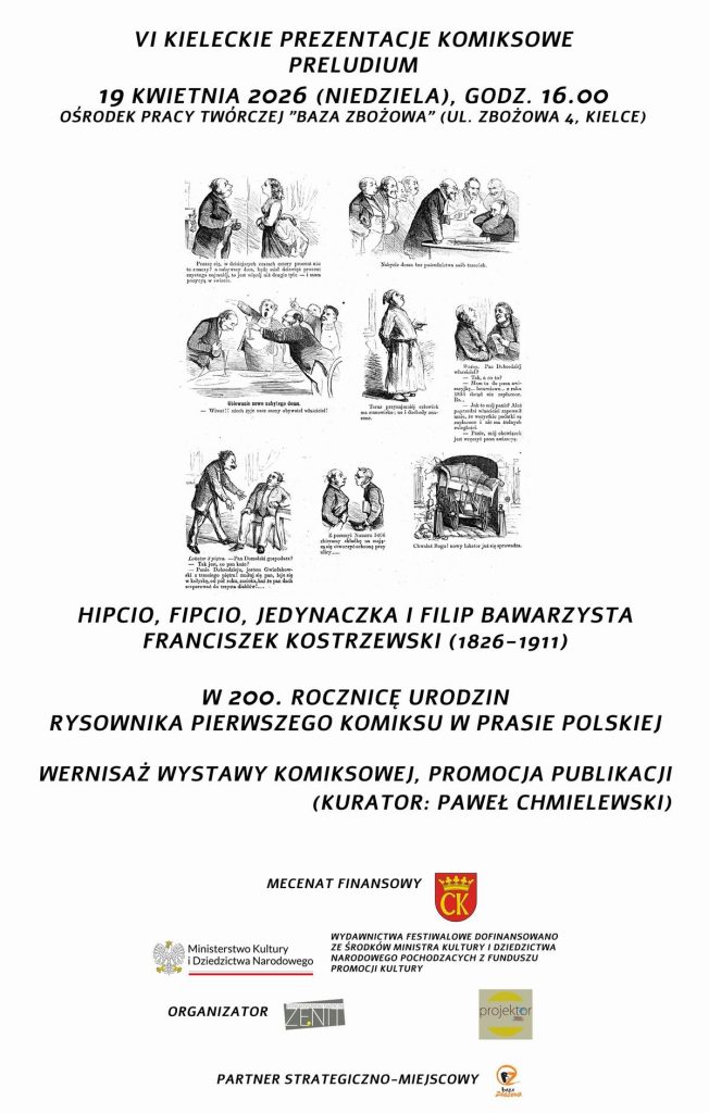 IV Kieleckie Prezentacje Komiksowe_preludium_plakat