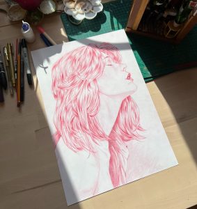 Polish Erotic Graphics szkic