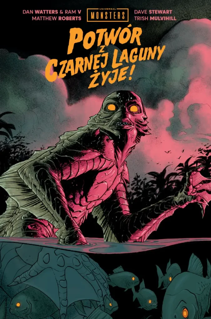 Universal Monsters Potwór z Czarnej Laguny Żyje A