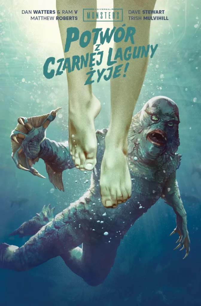 Universal Monsters Potwór z Czarnej Laguny Żyje B