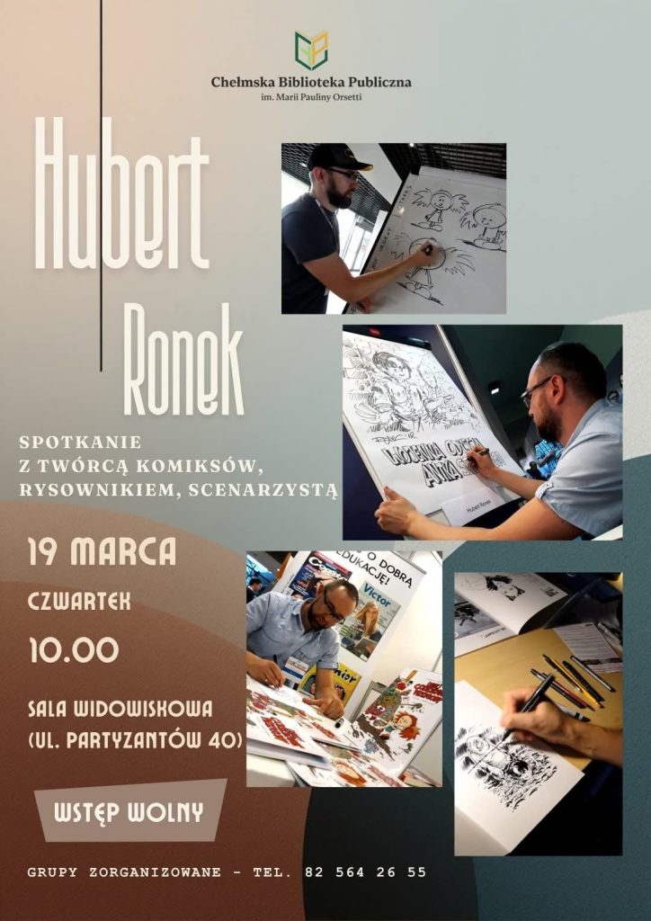 spotkanie z Hubertem Ronkiem