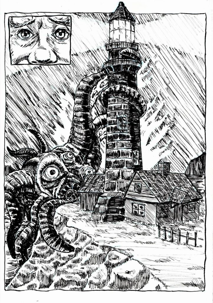 Scinki światło latarni Michał Klimczak