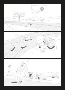 001 futuro-darko_the-racer_intro_comic-draft-1