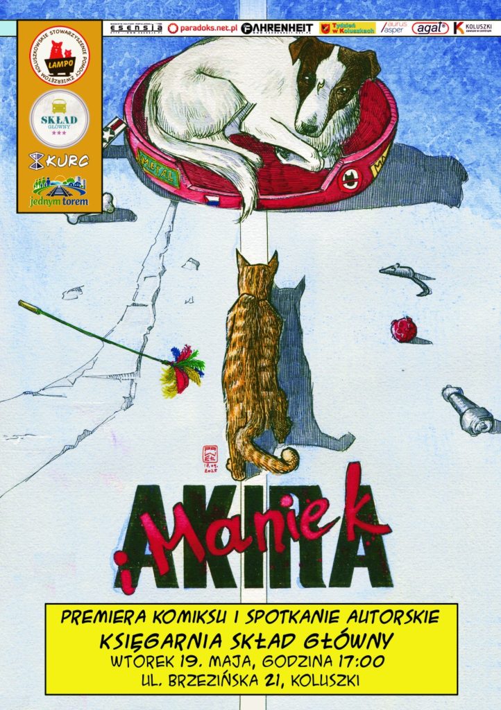 Akira i maniek premiera plakat