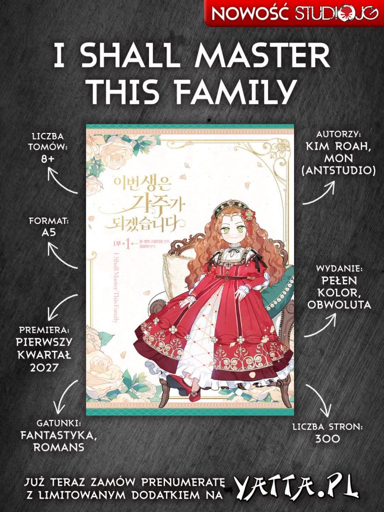 I Shall Master This Family zapowiedź