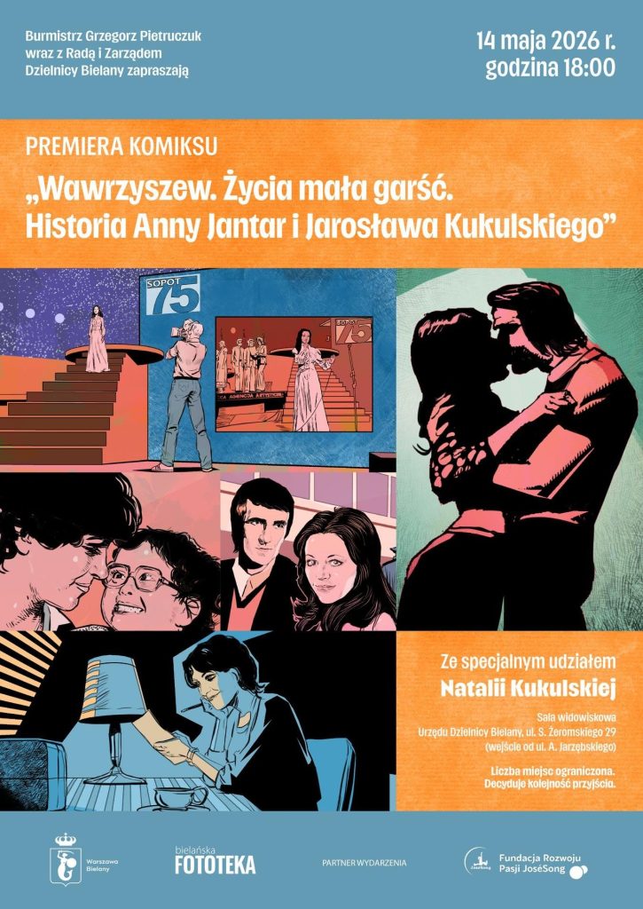 plakat – Jantar Kukulski_2026_PREMIERA KOMIKSU