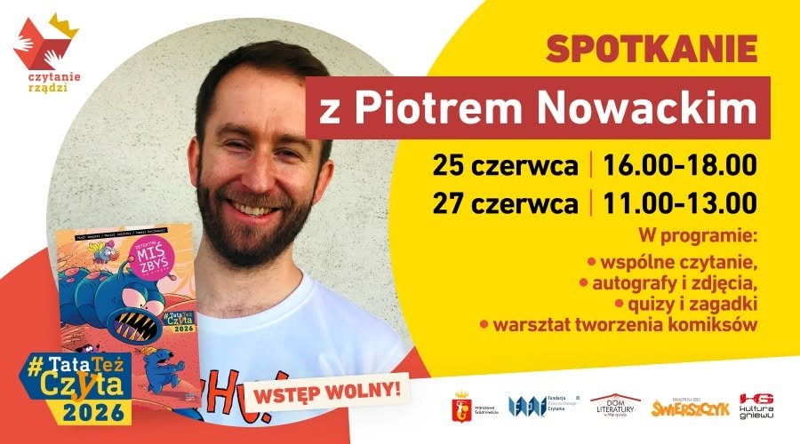 #CzytanieRządzi Piotr Nowacki