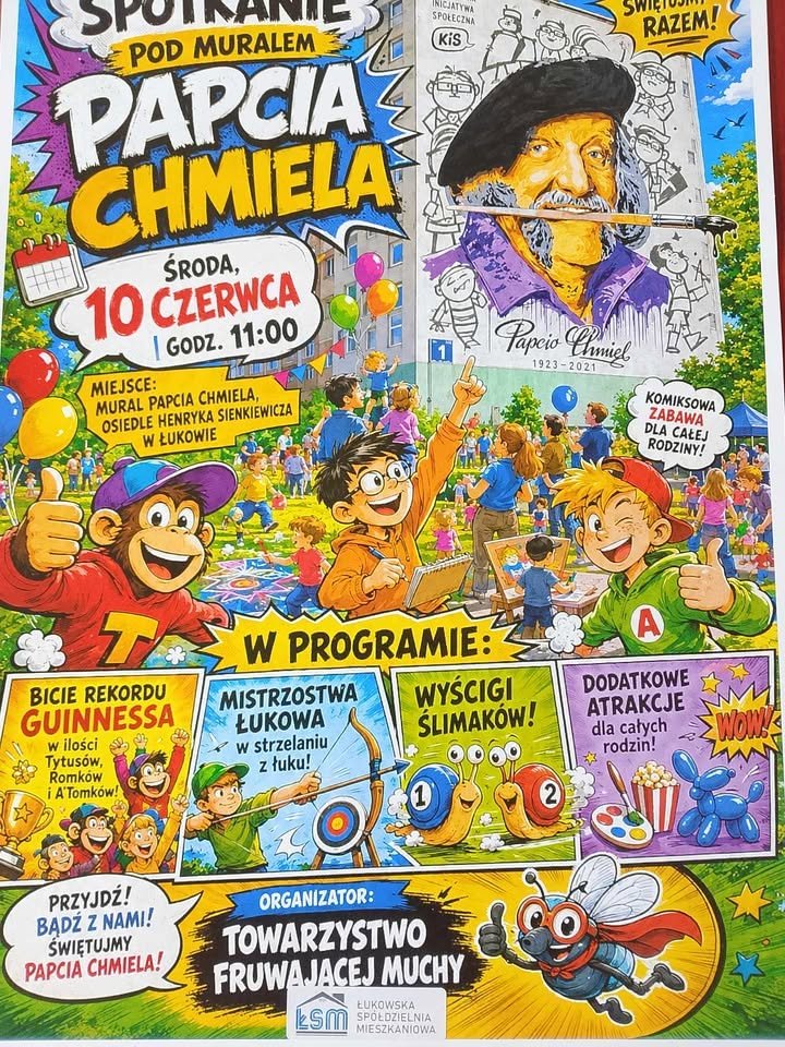 Spotkanie pod muralem papcio chmiel