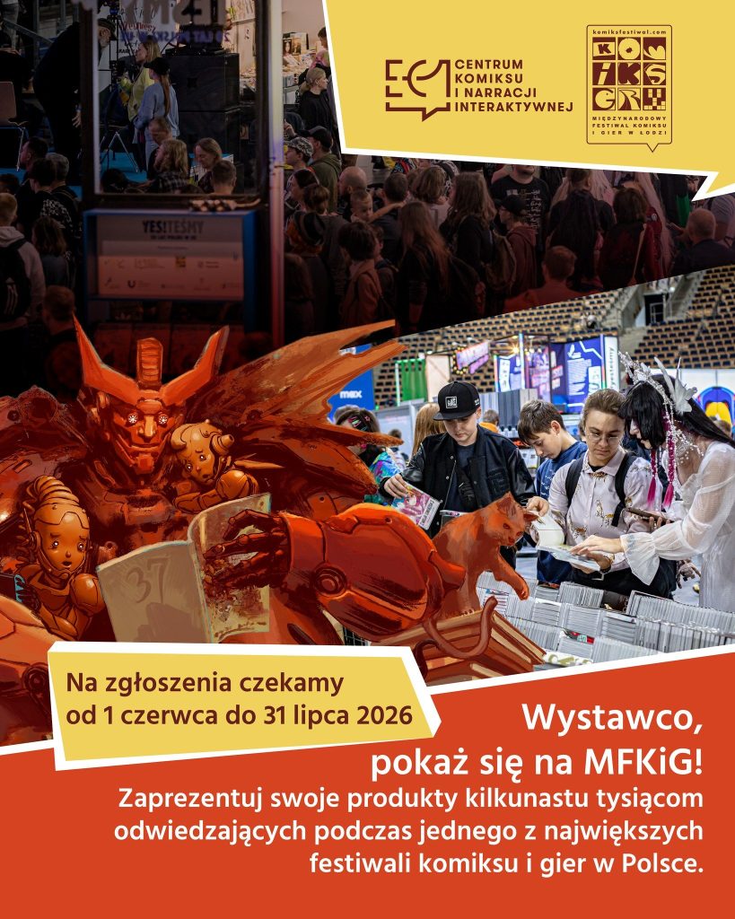 Złoszenia stoiska MFKiG 2026