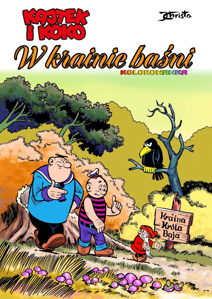 Kik W krainie baśni kolorowanka