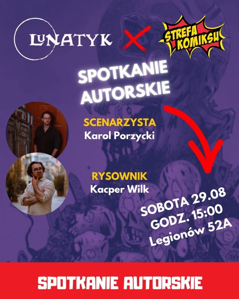 Lunatyk spotkanie Strefa Komiksu