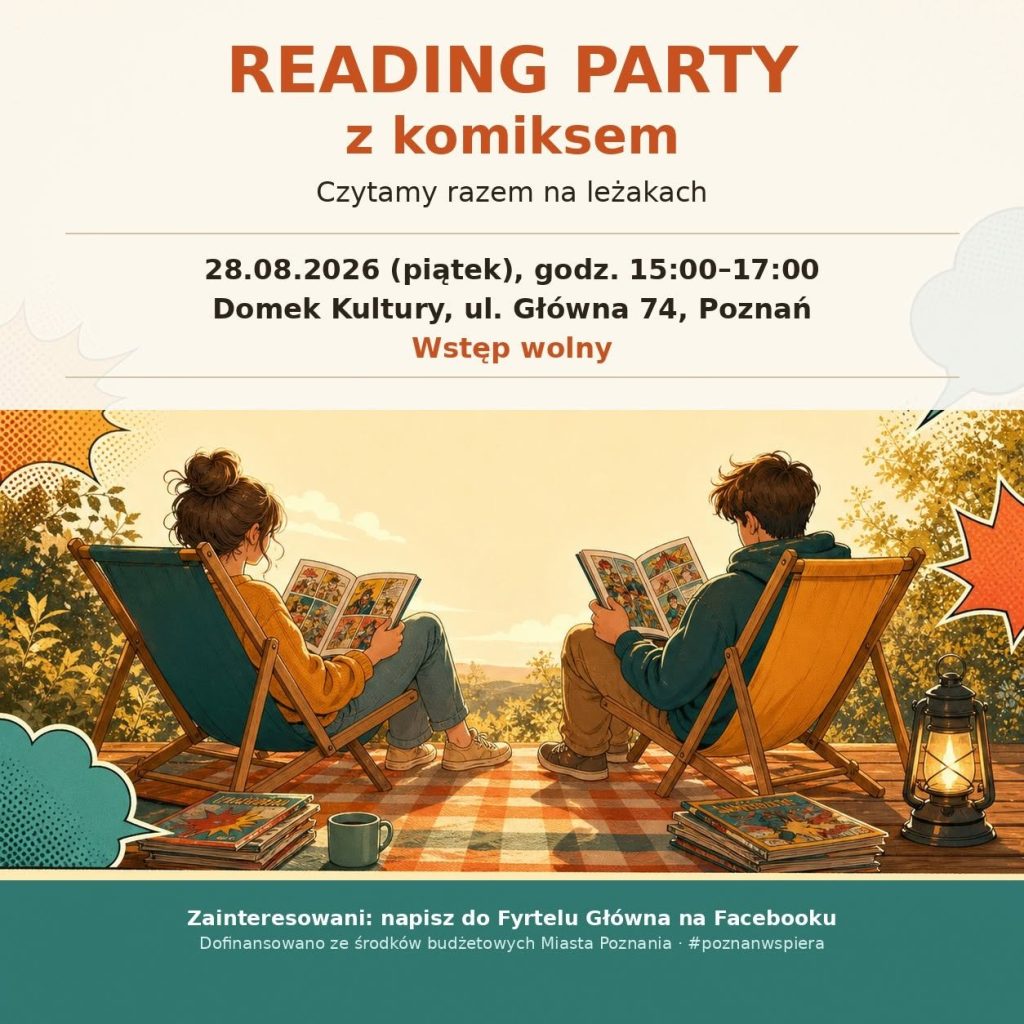 Reading Party z komiksem