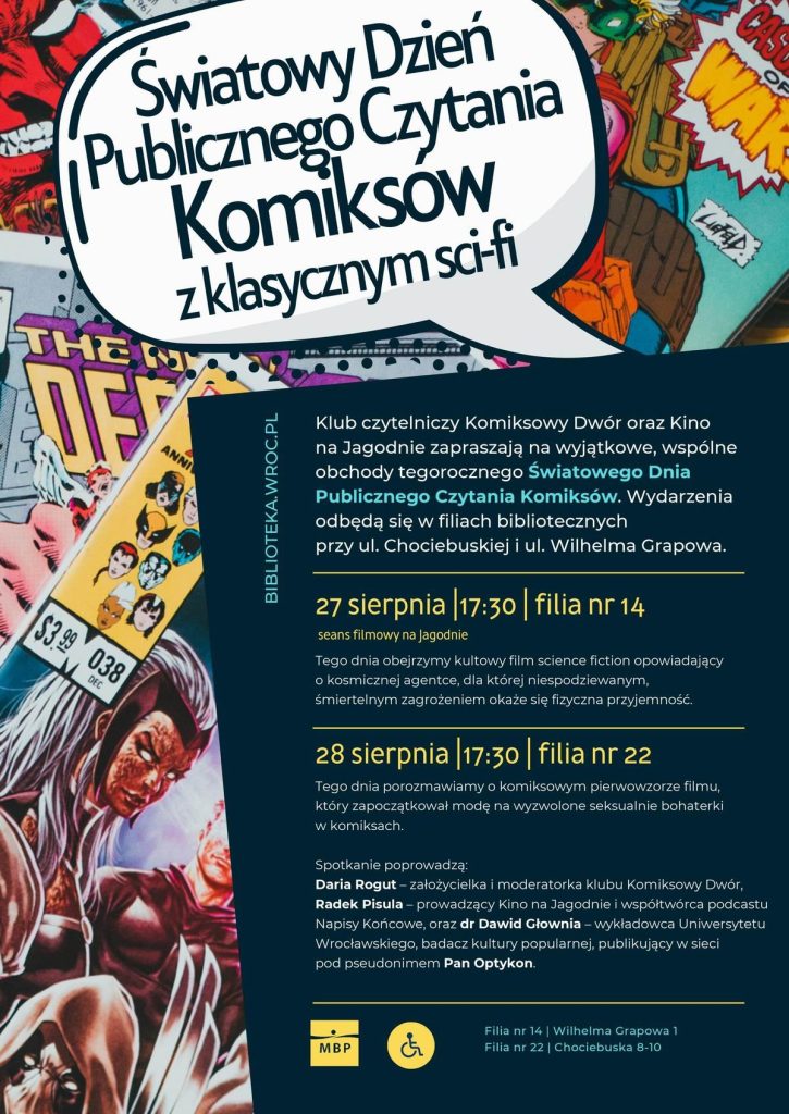 Swaitowy dzien czytania komiksów MBP worcław