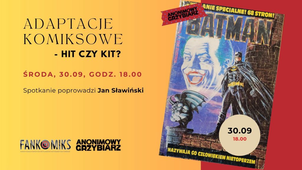 Adaptacje komiksowe w Fankomiksie