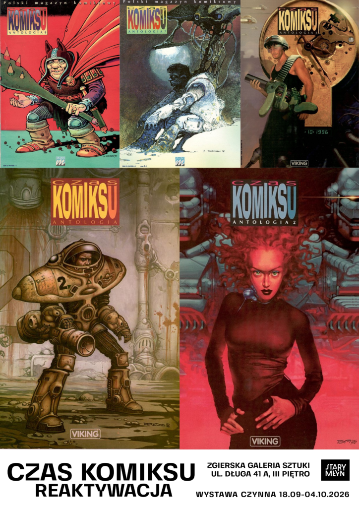Czas Komiksu wystawa plakat