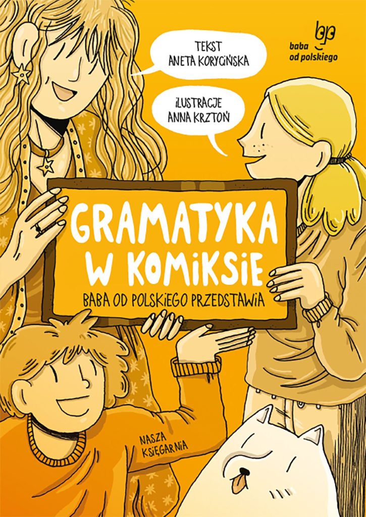 Gramatyka w komiksie. Baba od polskiego przedstawia