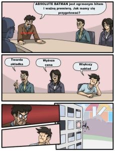 Mem Absolute Batman Komiksomaniacy