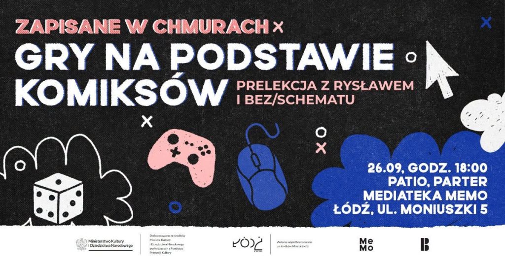 Zapisane w chmurach gry na podstawie komiksów