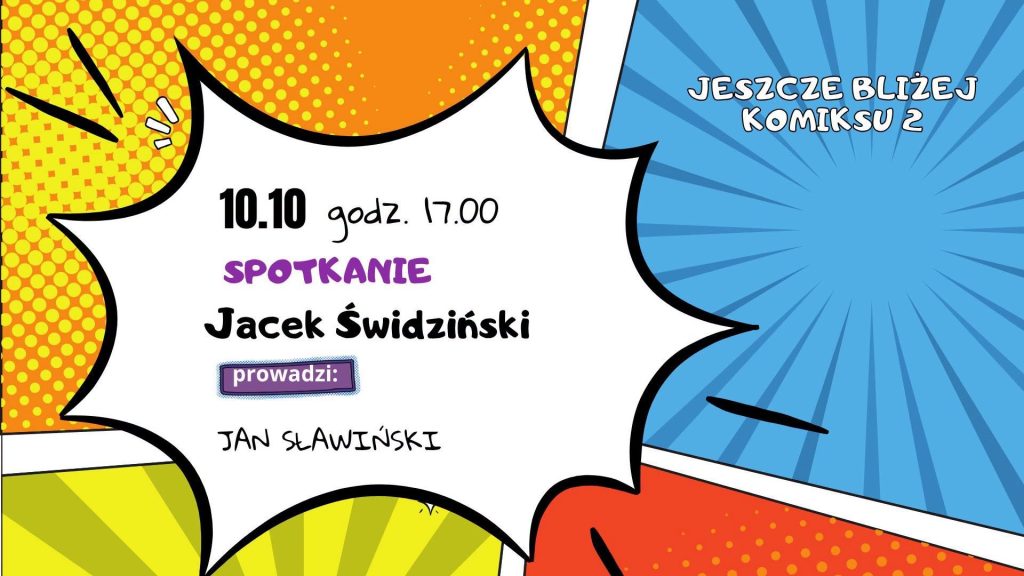 Jacek Świdziński spotkanie Kraków