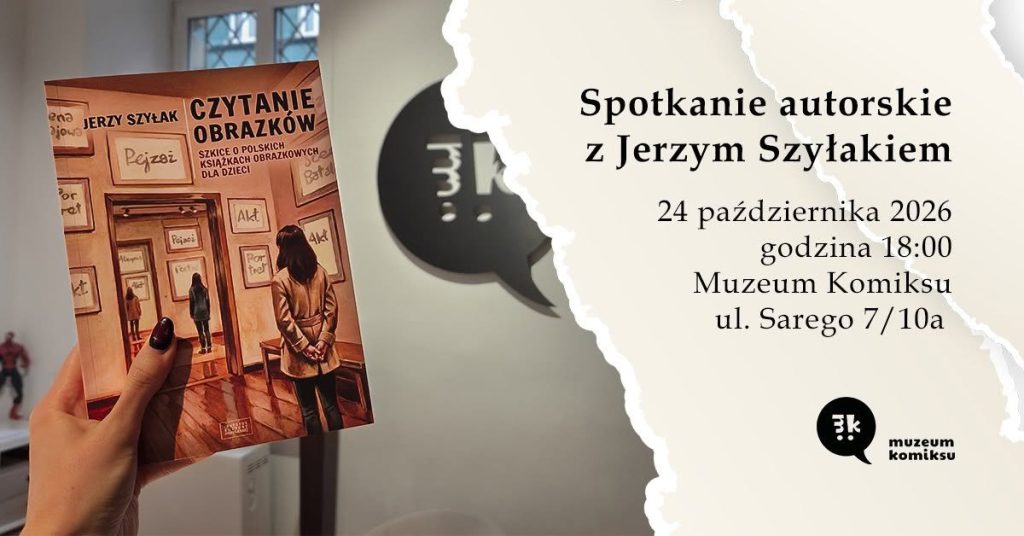 Jerzy Szyłak w Muzeum Komiksu
