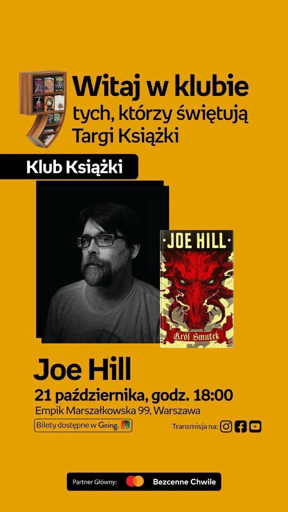 Joe-Hill-w-Empiku Warszawa