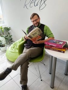 Komiksowe wizytówki bibliotek 14 5 MCzechowski