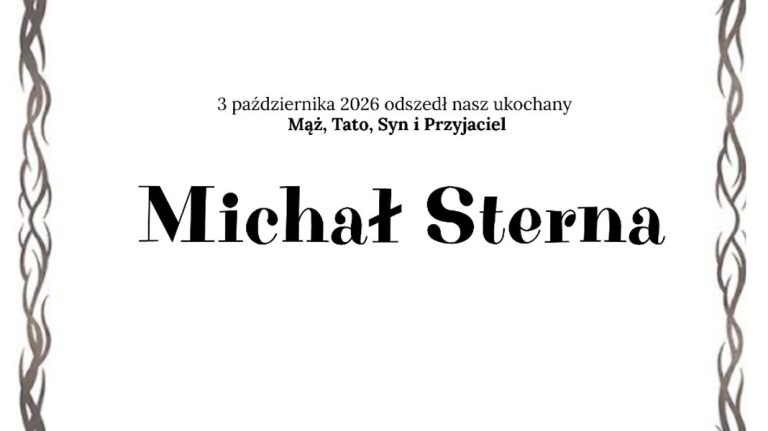 michał sterna rip